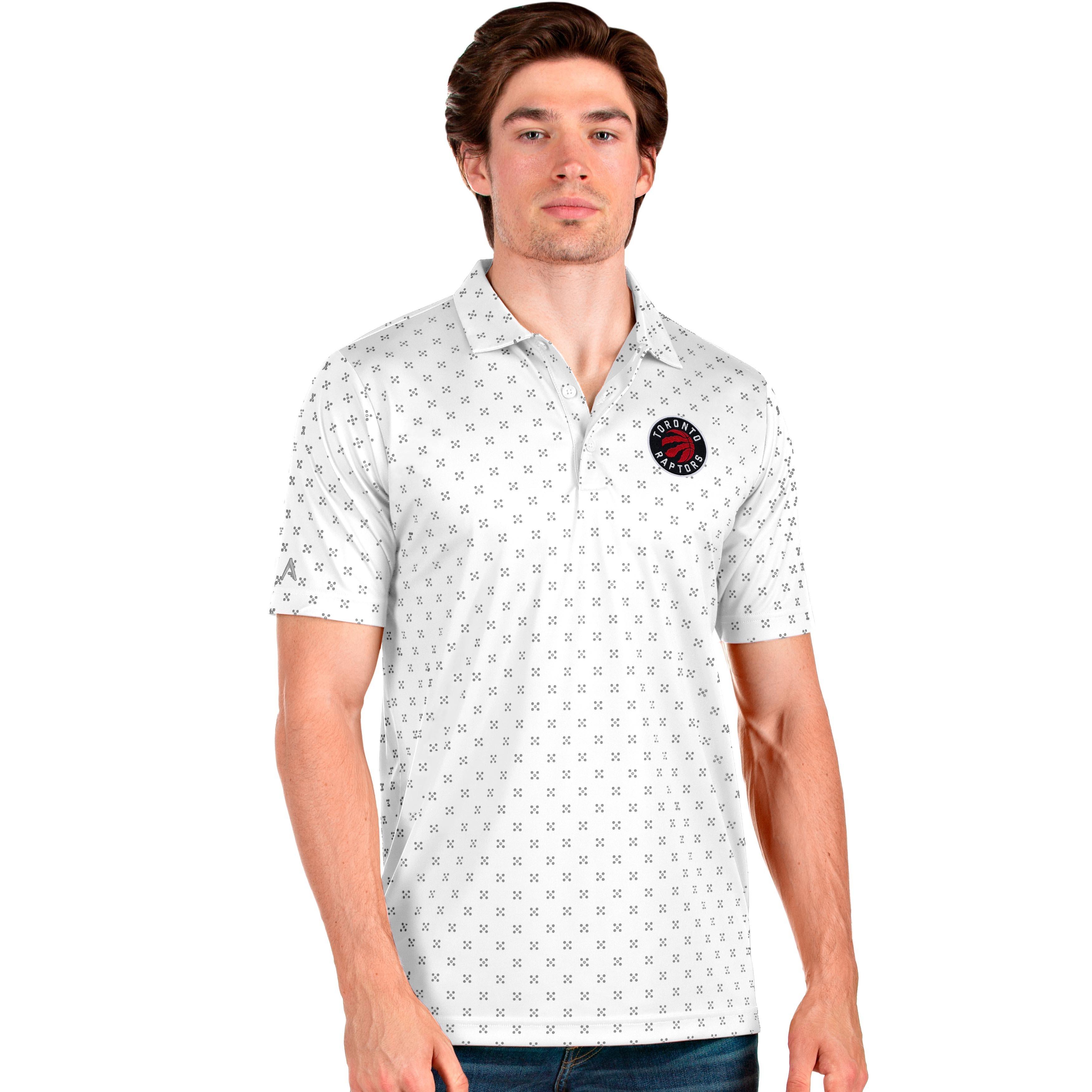 Antigua Men's Toronto Raptors Spark Polo